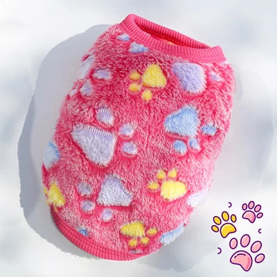 Dog Clothes Winter Vest Sizes XXS - XL.
