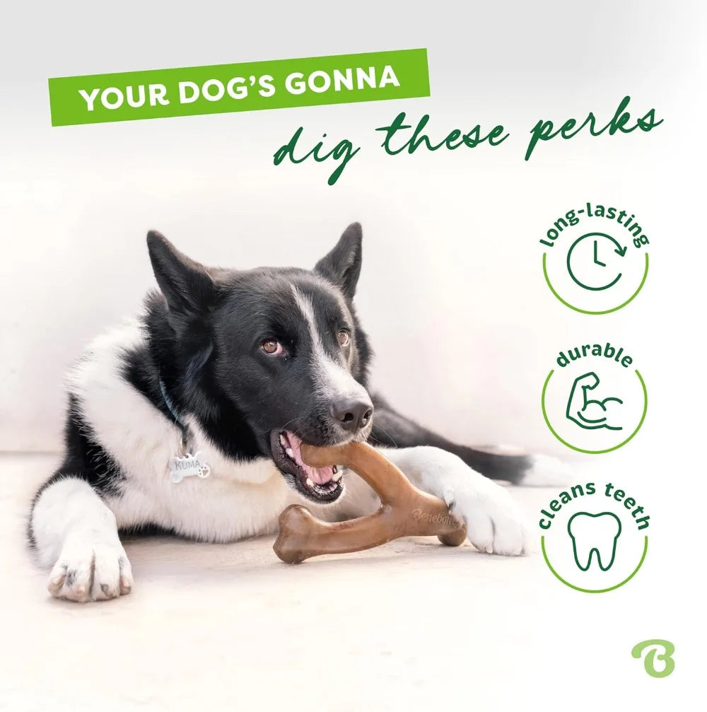 Durable Real Chicken Flavor Dog Chew Toys,