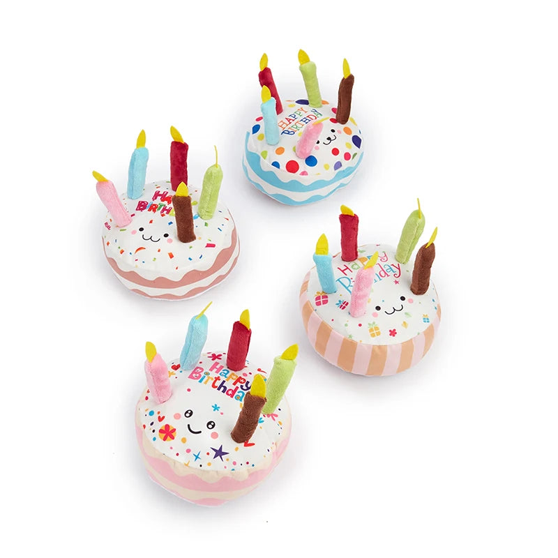 Squeaky Birthday Cake for Dog.