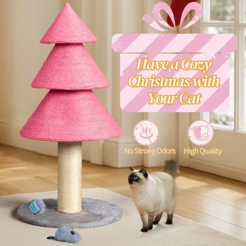 Cat Scratching Post for Indoor Cats XL Heavy Duty Cat Scratching Tree.