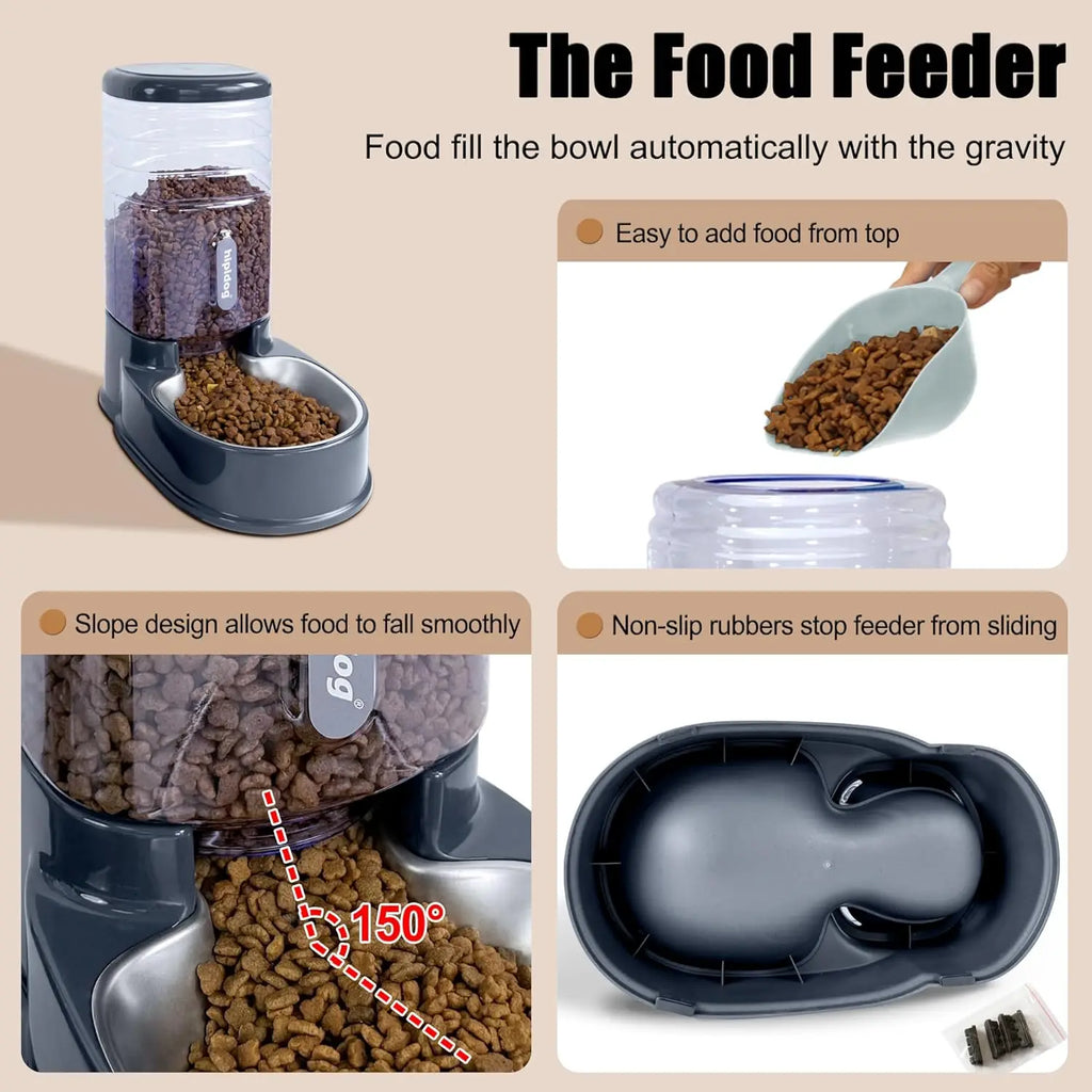 Stainless Steel Bowls for Feeder and Waterer Set.