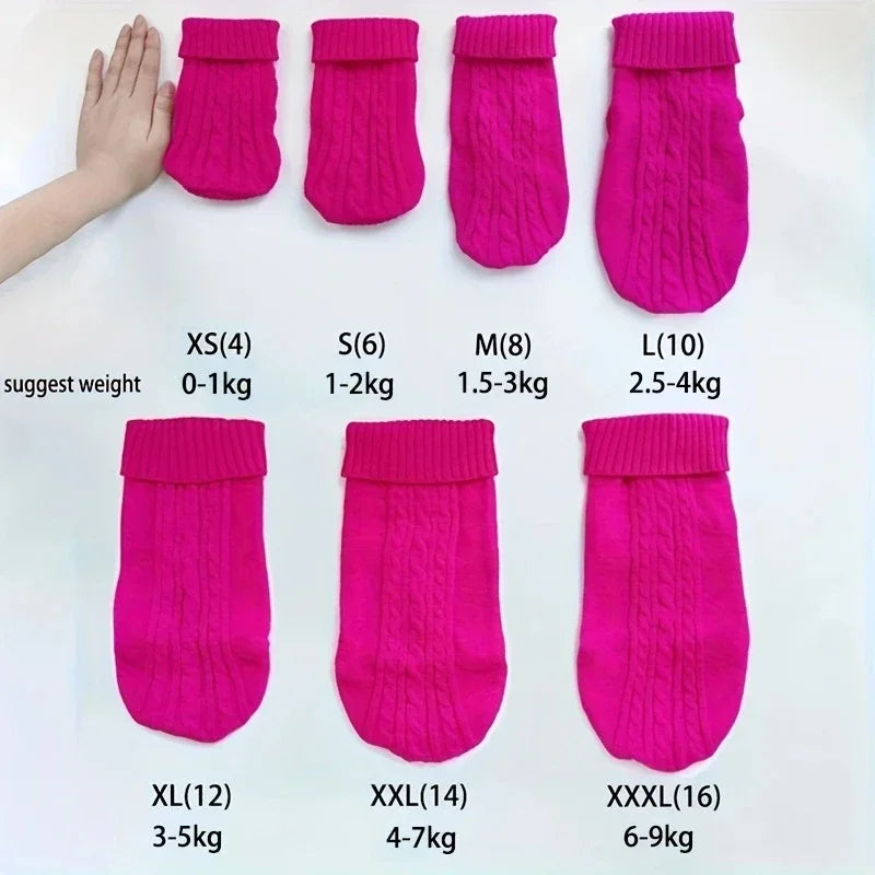 Winter Sweater for Small and Medium Dogs and Puppies,