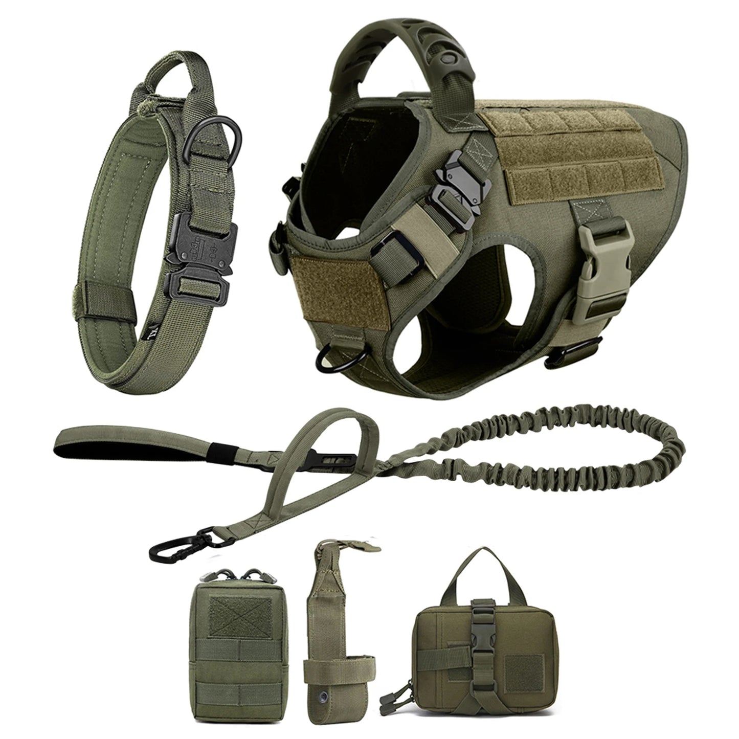Medium Large Dog Harness And Leash Set.