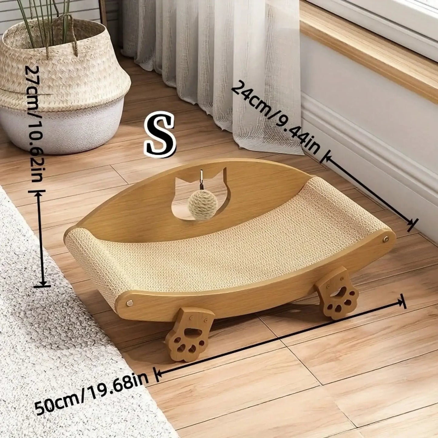 Sisal Scratching Board Sofa.