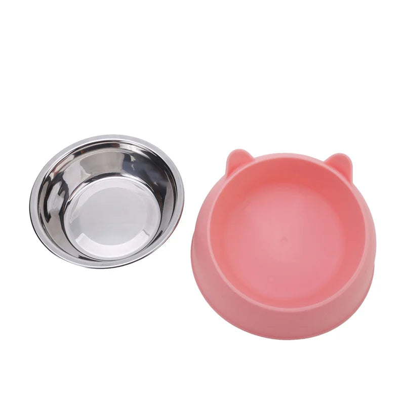 1/2/5 pcs Cat's Inclined Food Bowl.