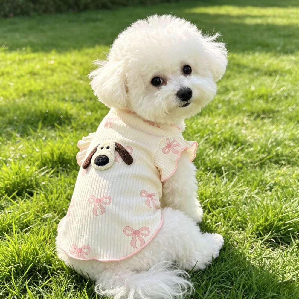 Elastic Pet T-shirt Vest.