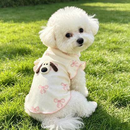 Elastic Pet T-shirt Vest.