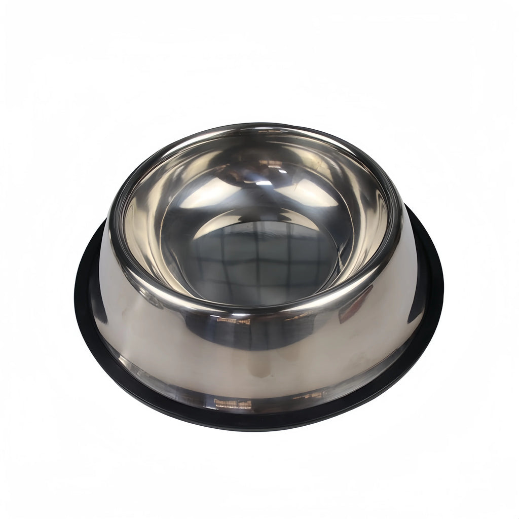 Pet Stainless Steel Feeding or Drinking Bowl.