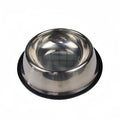 Pet Stainless Steel Feeding or Drinking Bowl.