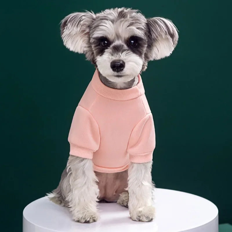 Dog and Cat Warm Pullover Sweatshirt with a Bear Pattern. Shirt for S/M Dog/Cat and Puppies.