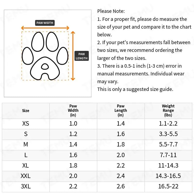 4pcs Water-Resistant Dog Shoes For Small Dogs,  Outdoor rain boots for dogs.