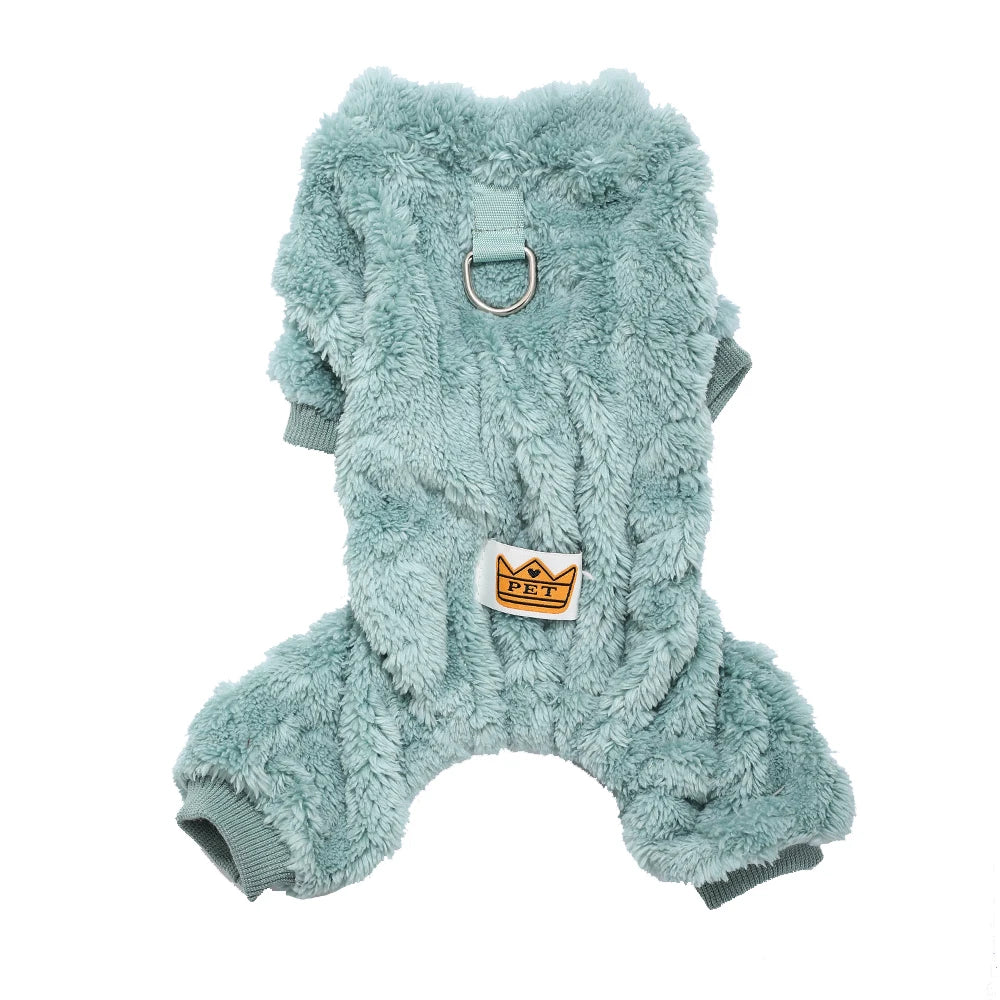 Winter Puppy Jumpsuits For Small Medium Dogs and Cats