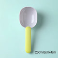 Pet Food Shovel with Sealing Bag Clip.  Handle Has Clip Built into it. For Dog and Cat Dry Food.