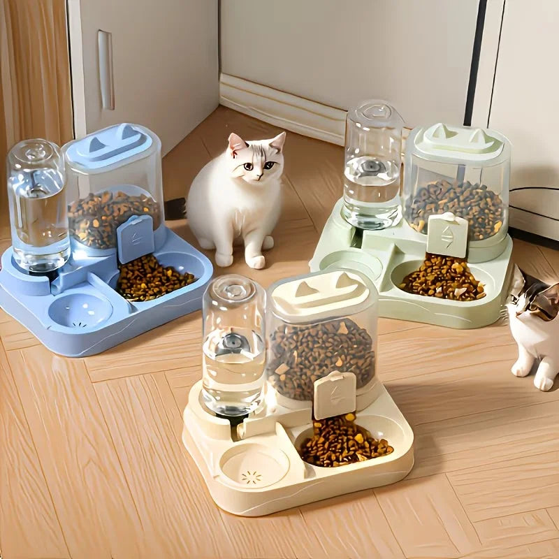 Large Pet Feeder & Water Dispenser.