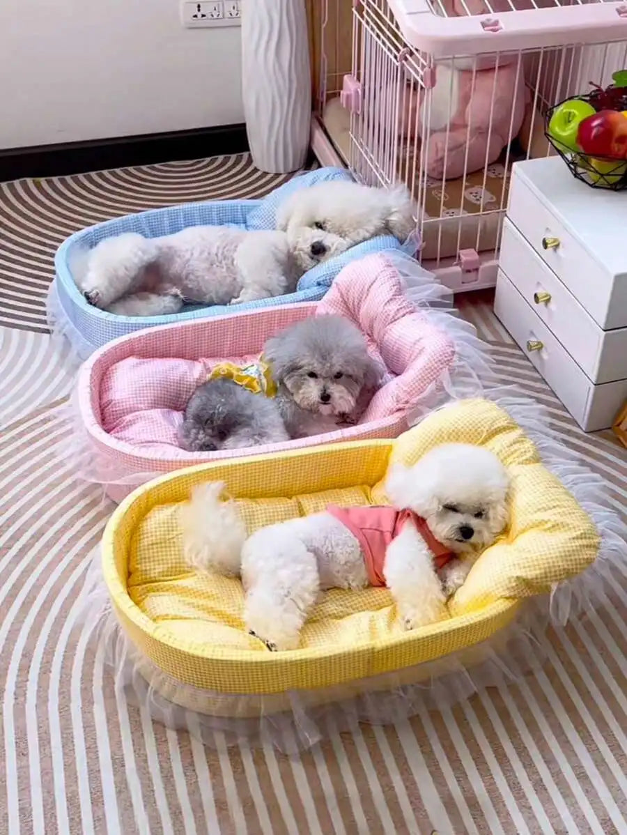 1 Piece Four Seasons Cute Pet Bed, Cat Bed, Dog Bed, Suitable For Cats And Small Dogs Up To 6 kg.