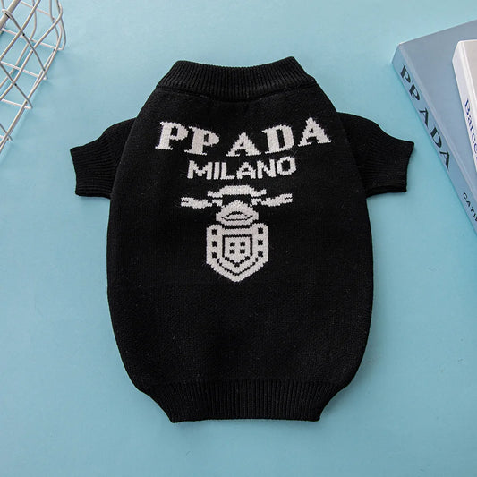 PRADA Dog Sweater: Stylish Comfort for Your Pet