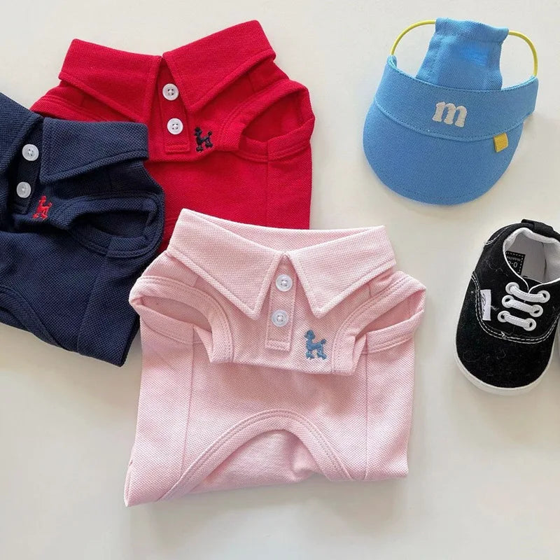 High Quality Solid Polo Shirts for Dogs, Cats and Puppies.