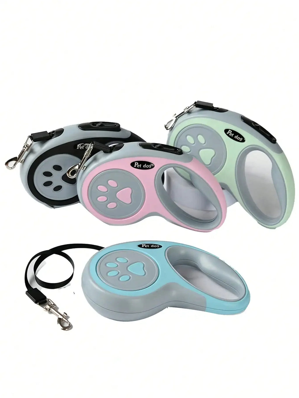 Retractable Pet Leash 3M and 5M, Easy To Manage, Durable Nylon Rope Leash Suitable For Medium And Small Dogs.