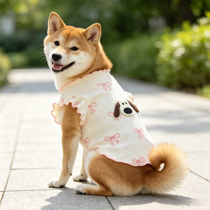 Elastic Pet T-shirt Vest.
