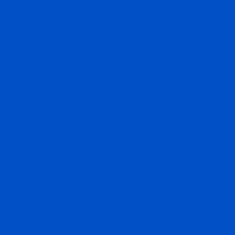 Reflective Polyester Dog Leash, Blue, Medium, 5 Feet